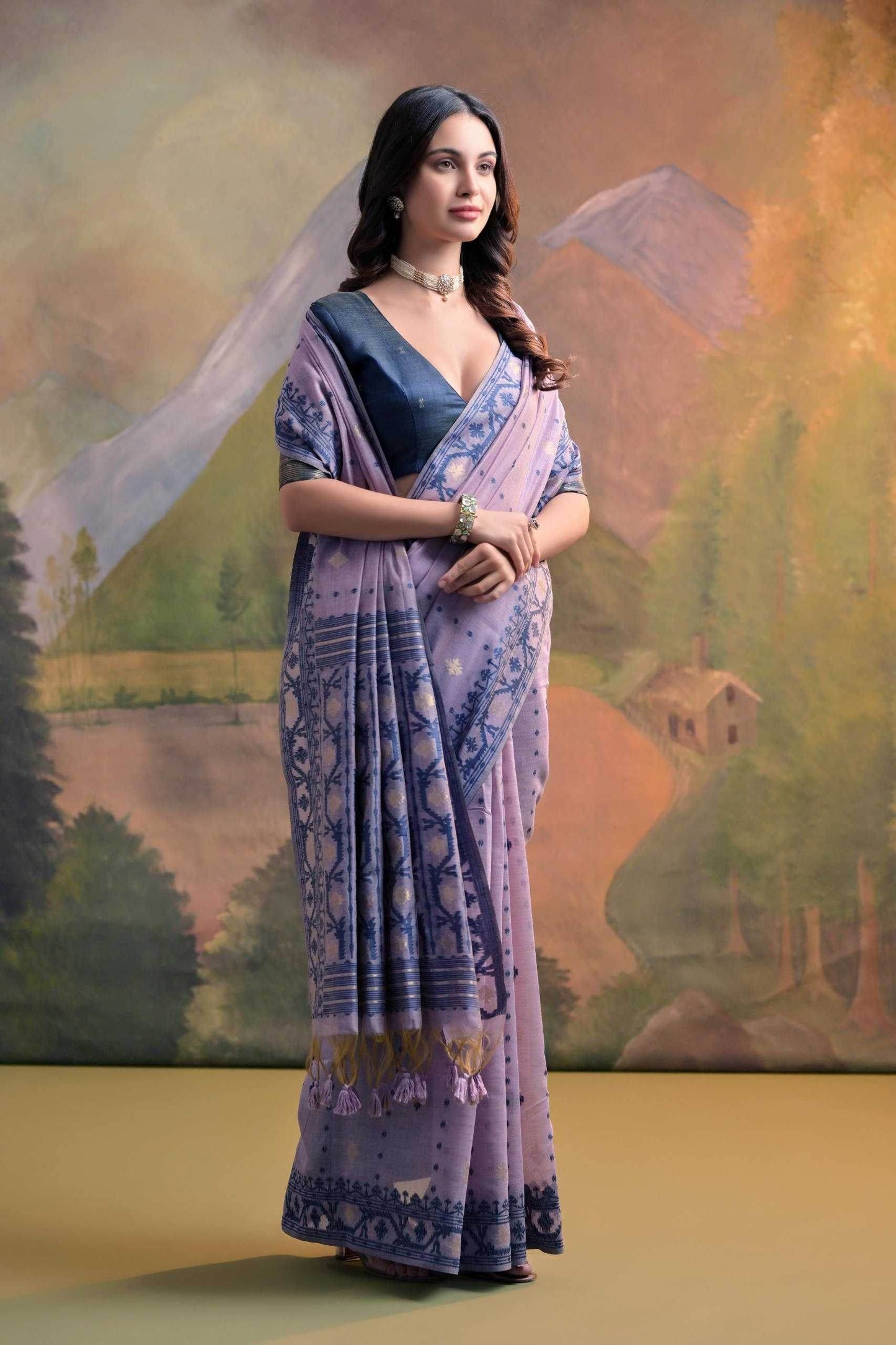 Muga Silk Cotton Sarees - MYLUXURY LANE ENTERPRISE