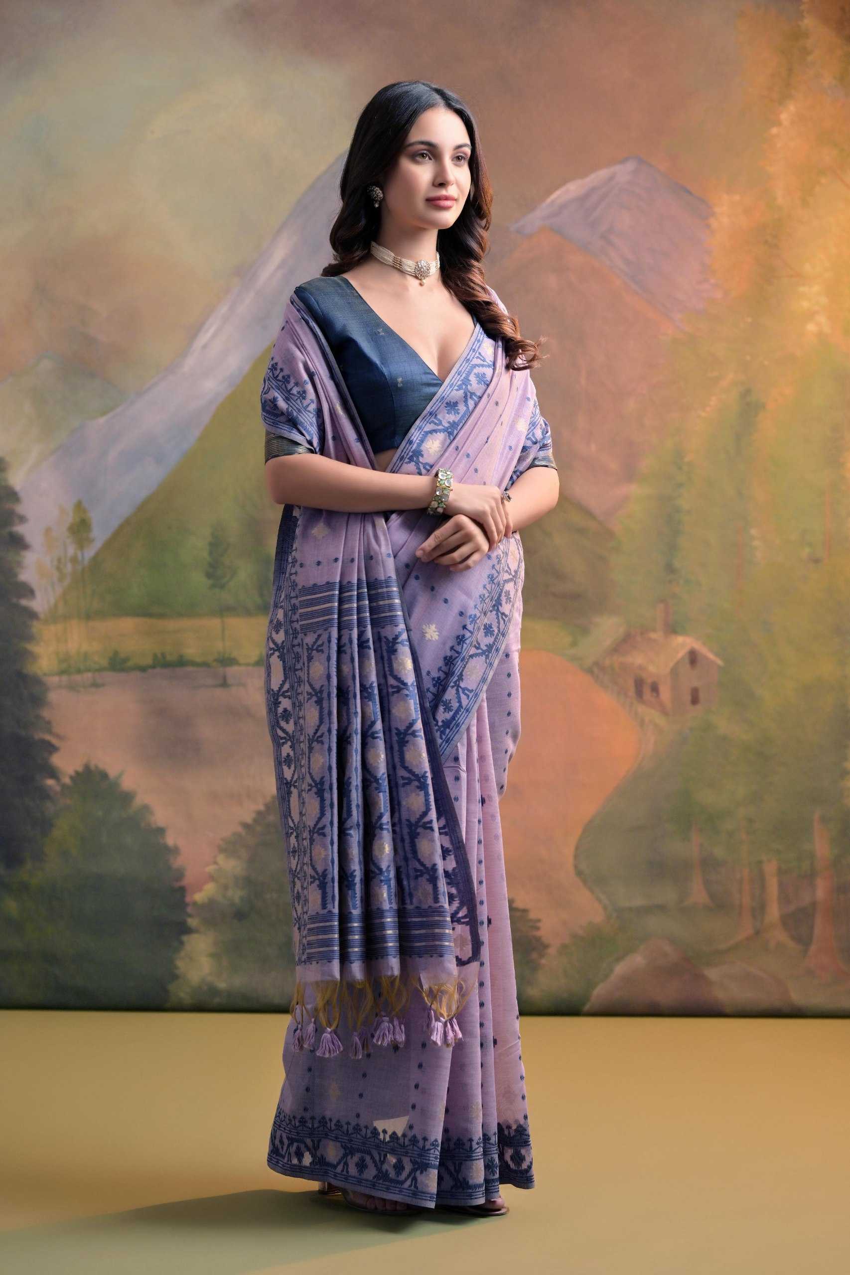 Muga Silk  Cotton Sarees