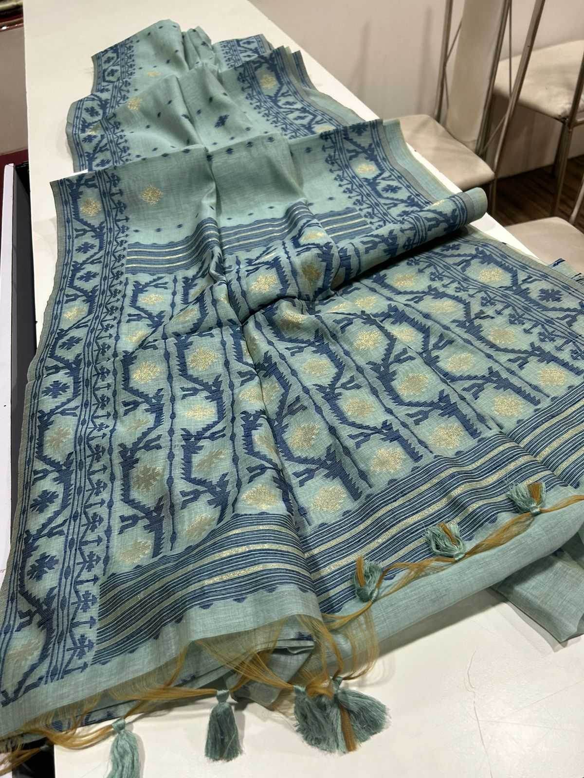 Muga Silk Cotton Sarees - MYLUXURY LANE ENTERPRISE