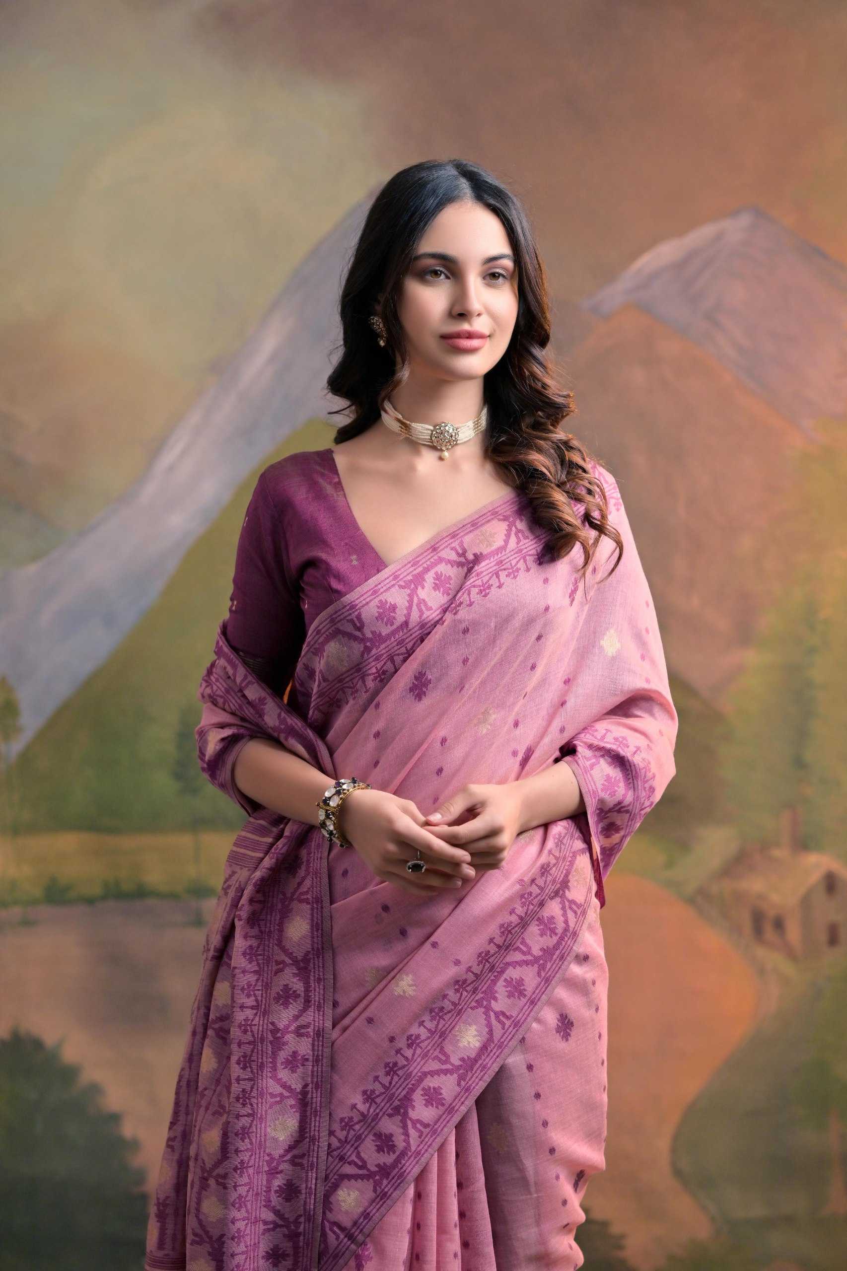 Muga Silk  Cotton Sarees