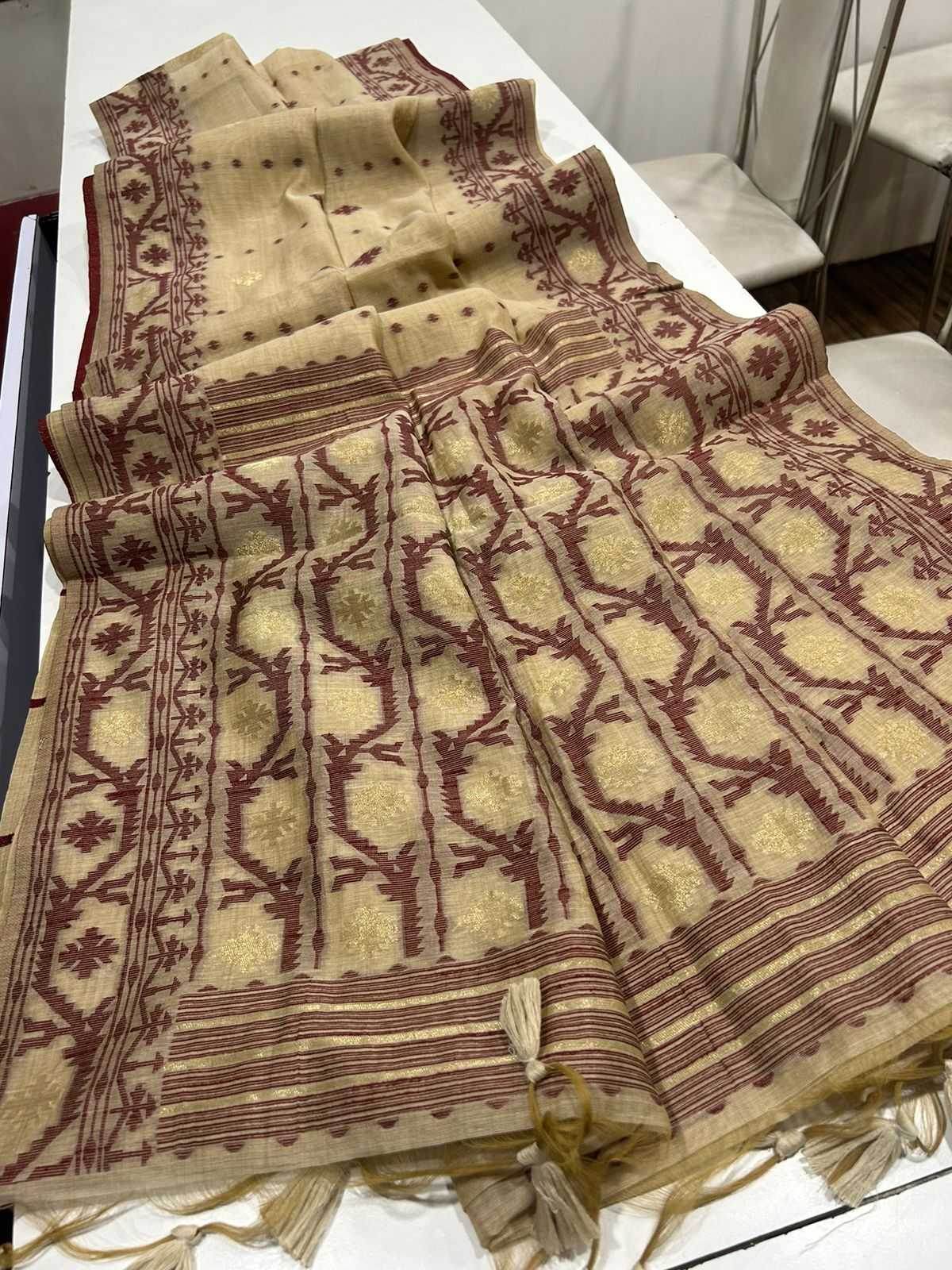 Muga Silk Cotton Sarees - MYLUXURY LANE ENTERPRISE