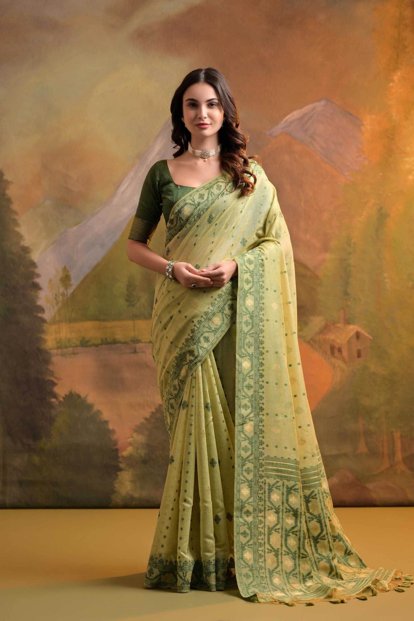 Muga Silk Cotton Sarees - MYLUXURY LANE ENTERPRISE