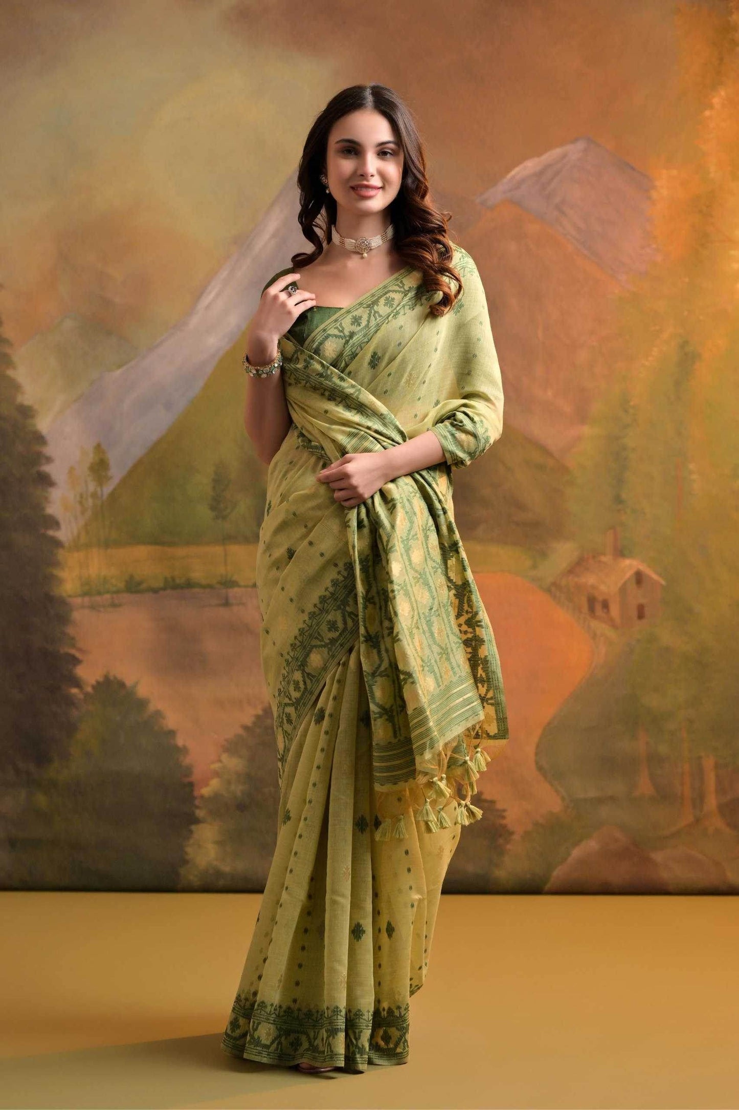 Muga Silk Cotton Sarees - MYLUXURY LANE ENTERPRISE