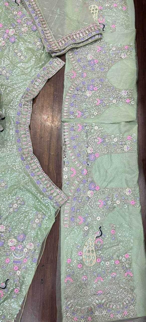 Soft Net Sequins With Cancan Lehenga For Elegant Occasions - MYLUXURY LANE ENTERPRISE
