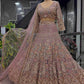 Soft Net Sequins With Cancan Lehenga For Elegant Occasions - MYLUXURY LANE ENTERPRISE