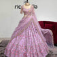 Embroidered Sequins With Cancan Lehenga For Elegant Occasions - MYLUXURY LANE ENTERPRISE