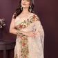 Soft Net Work Embroidered Saree - MYLUXURY LANE ENTERPRISE