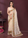 Soft Net Work Embroidered Saree - MYLUXURY LANE ENTERPRISE