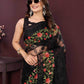 Soft Net Work Embroidered Saree - MYLUXURY LANE ENTERPRISE