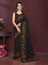 Soft Net Work Embroidered Saree - MYLUXURY LANE ENTERPRISE