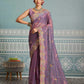 Soft Net Embroidered Sarees Sarees - MYLUXURY LANE ENTERPRISE