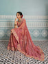 Soft Net Embroidered Sarees Sarees - MYLUXURY LANE ENTERPRISE