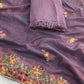 Soft Net Embroidered Sarees Sarees - MYLUXURY LANE ENTERPRISE