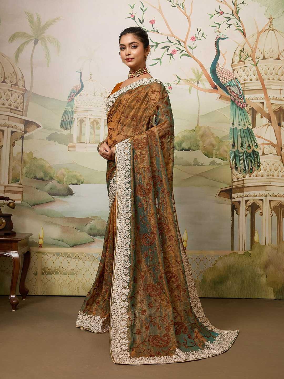 Soft Net Saree - MYLUXURY LANE ENTERPRISE