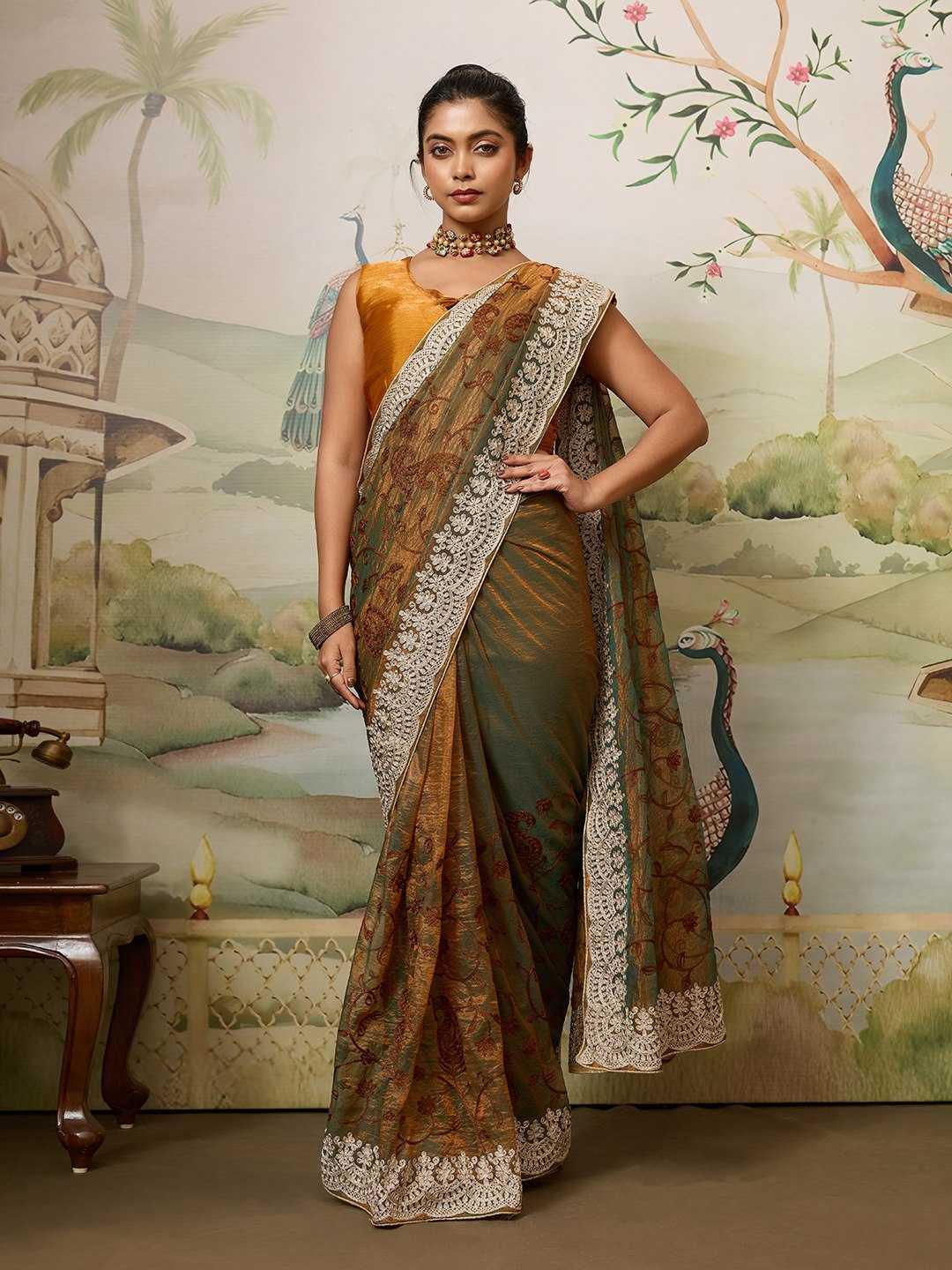 Soft Net Saree - MYLUXURY LANE ENTERPRISE