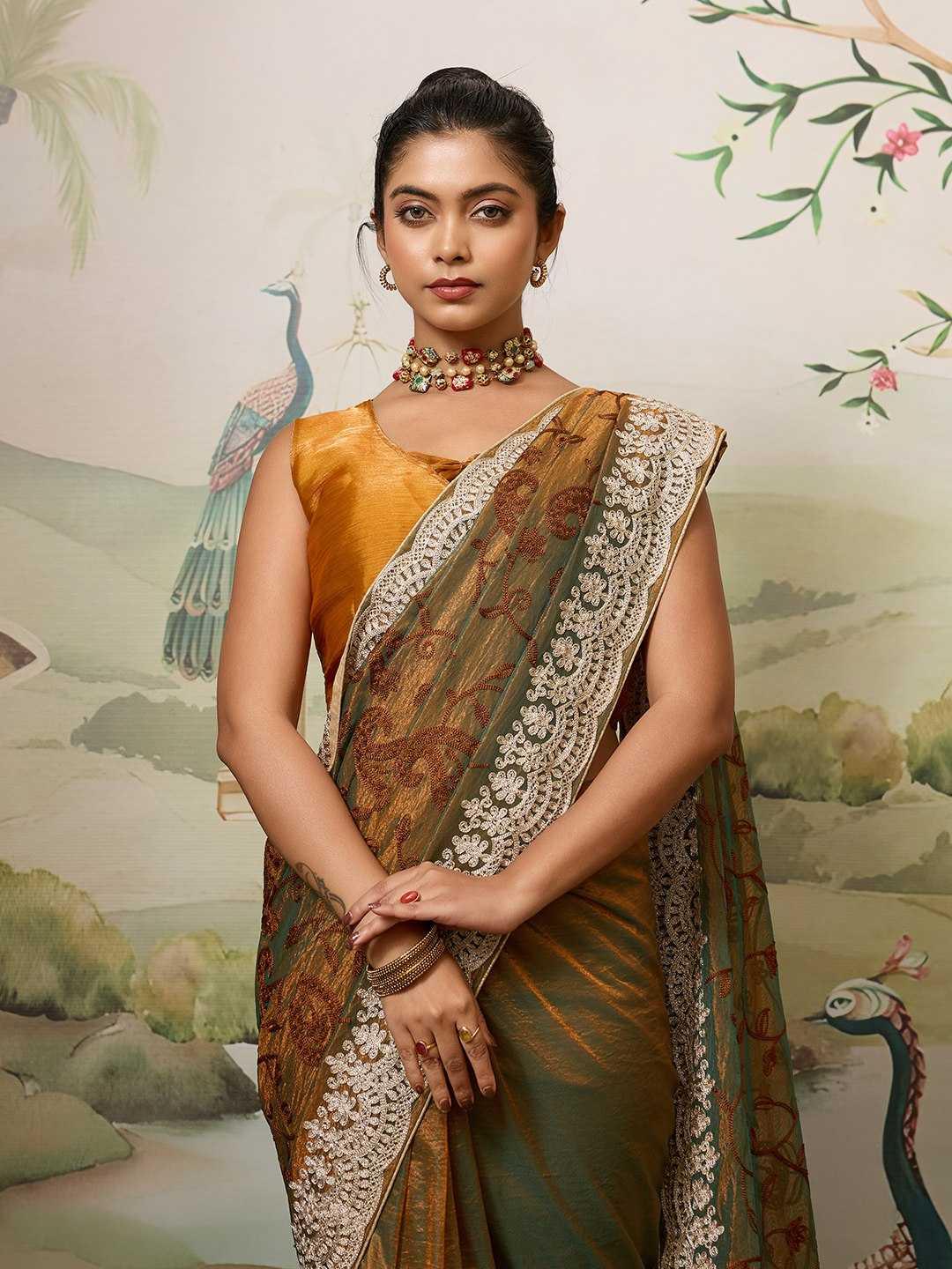 Soft Net Saree - MYLUXURY LANE ENTERPRISE