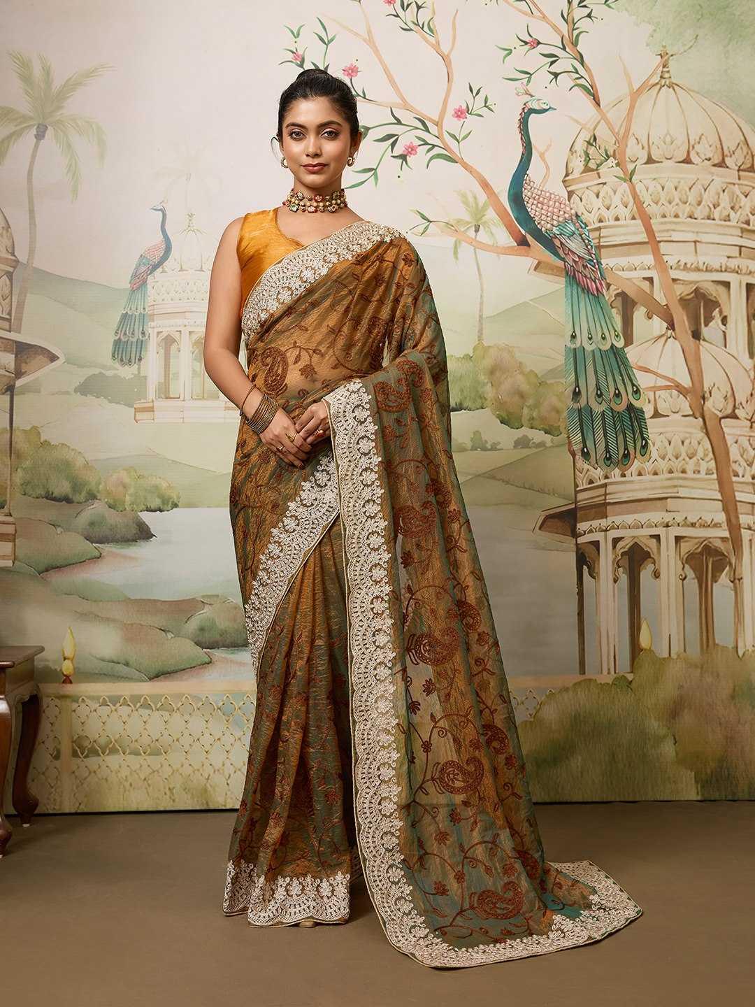 Soft Net Saree - MYLUXURY LANE ENTERPRISE