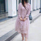 Soft Silk Long Kurtis Kurti Bottom Pants With Dupatta - MYLUXURY LANE ENTERPRISE