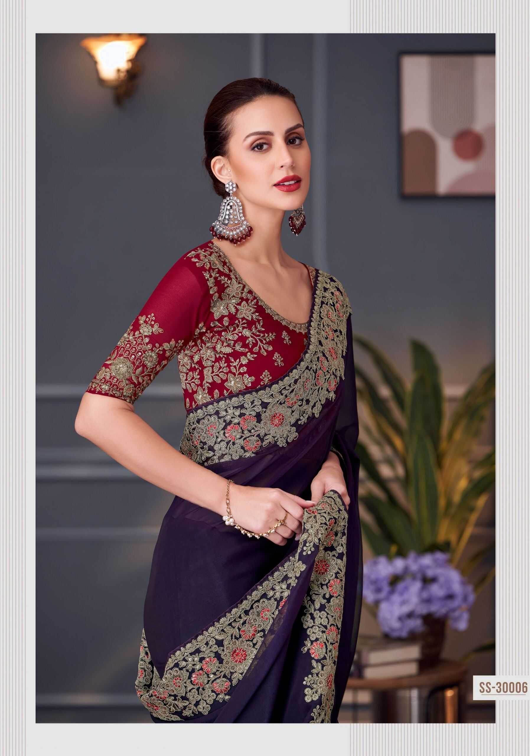 Soft Silk Saree - MYLUXURY LANE ENTERPRISE
