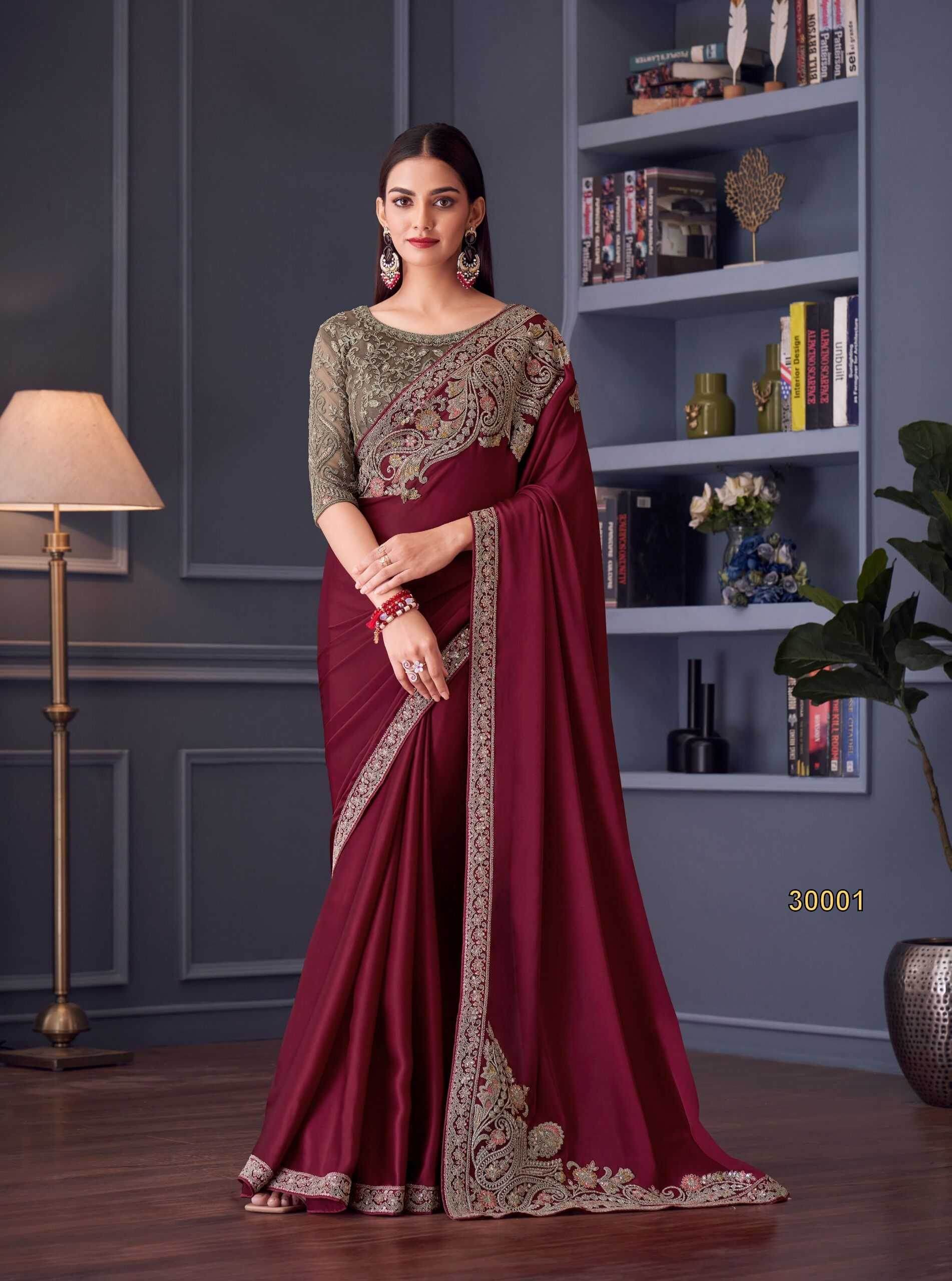 Soft Silk Saree - MYLUXURY LANE ENTERPRISE