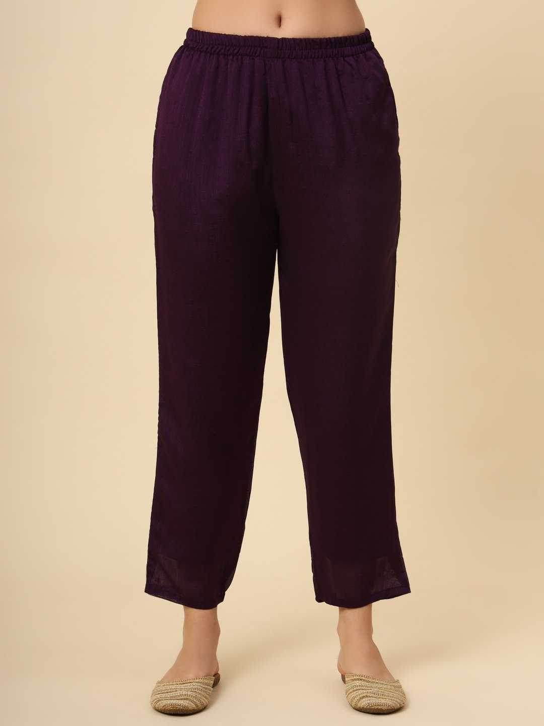 LADIES SILK EMBROIDERED LONG KURTI - MYLUXURY LANE ENTERPRISE