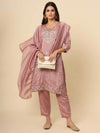 LADIES SILK EMBROIDERED LONG KURTI - MYLUXURY LANE ENTERPRISE