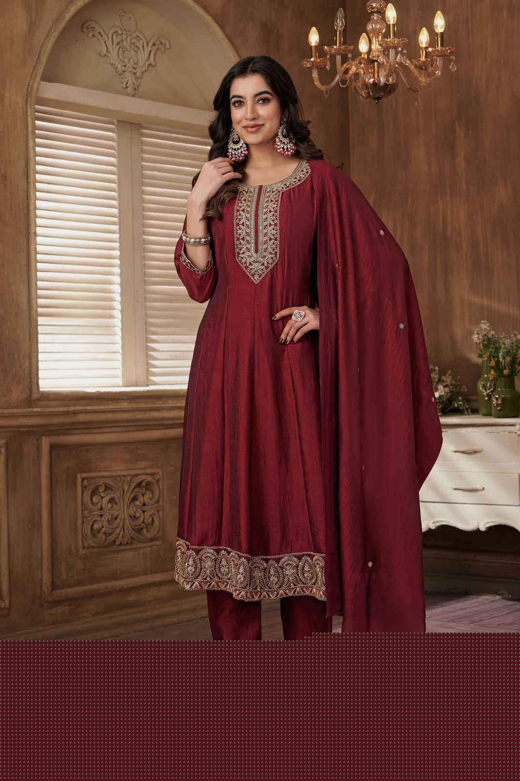 Ethnic Wear  Embroidery Suit