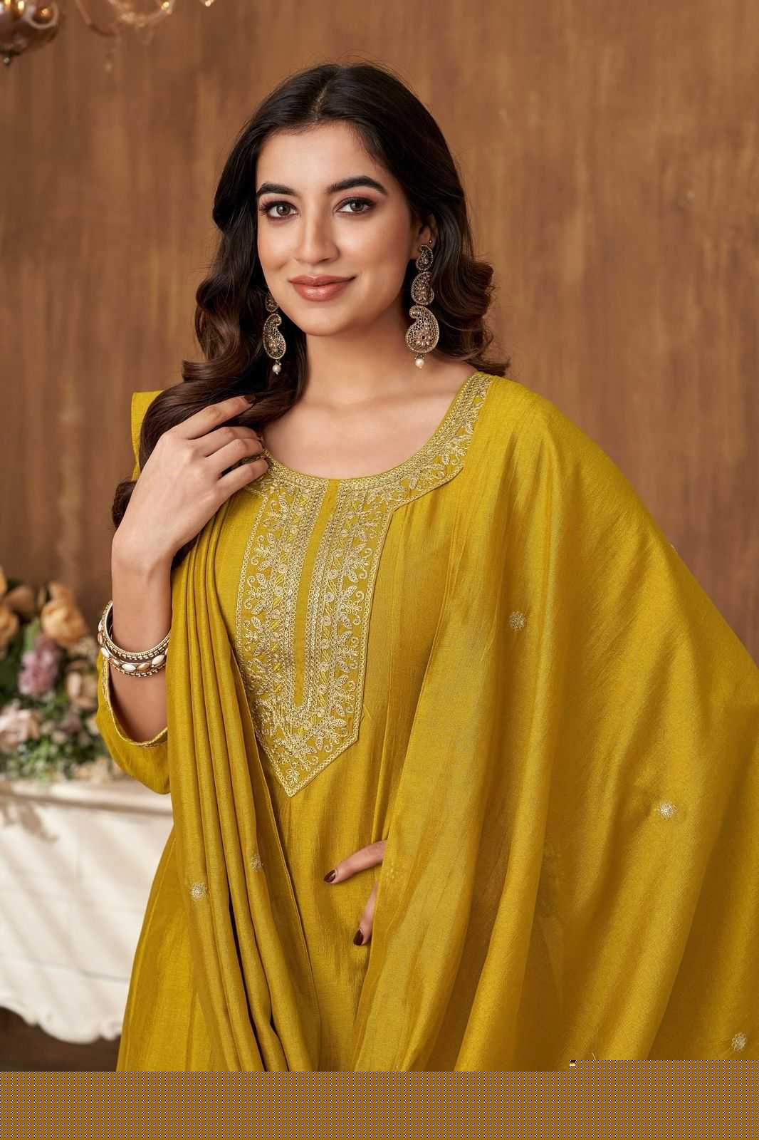 Ethnic Wear Embroidery Suit - MYLUXURY LANE ENTERPRISE