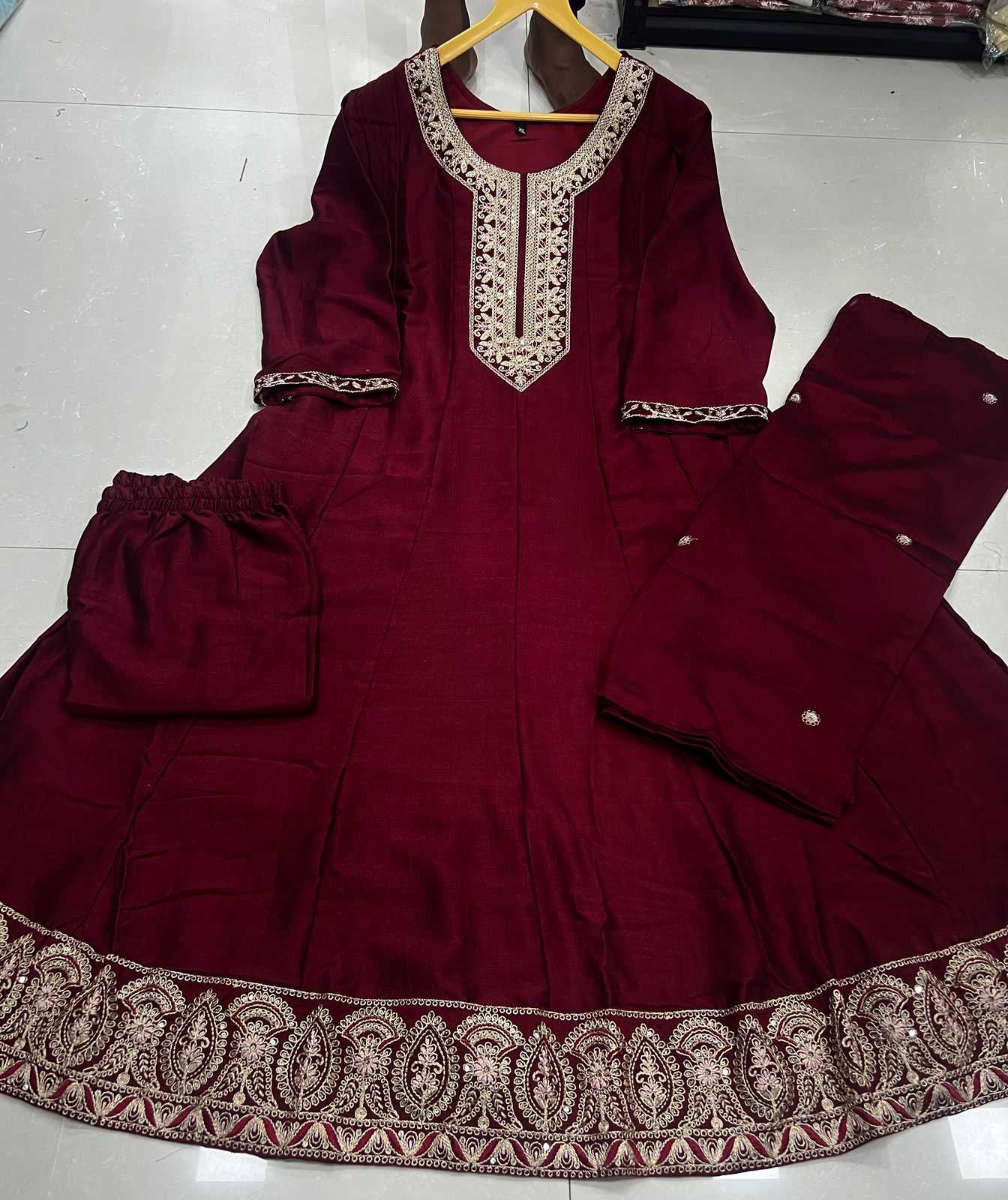 Ethnic Wear  Embroidery Suit