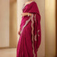 Soft Vichitra Silk Saree - MYLUXURY LANE ENTERPRISE