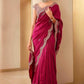 Soft Vichitra Silk Saree - MYLUXURY LANE ENTERPRISE