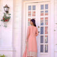 Chinon Silk With Heavy Embroidery Suit - MYLUXURY LANE ENTERPRISE
