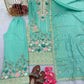 Chinon Silk With Heavy Embroidery Suit - MYLUXURY LANE ENTERPRISE