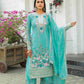 Chinon Silk With Heavy Embroidery Suit - MYLUXURY LANE ENTERPRISE