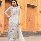 Chinon Silk With Heavy Embroidery Suit - MYLUXURY LANE ENTERPRISE