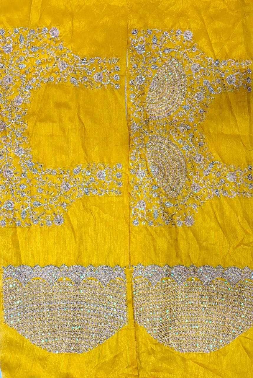 Tabby Silk Embroidered Saree - MYLUXURY LANE ENTERPRISE