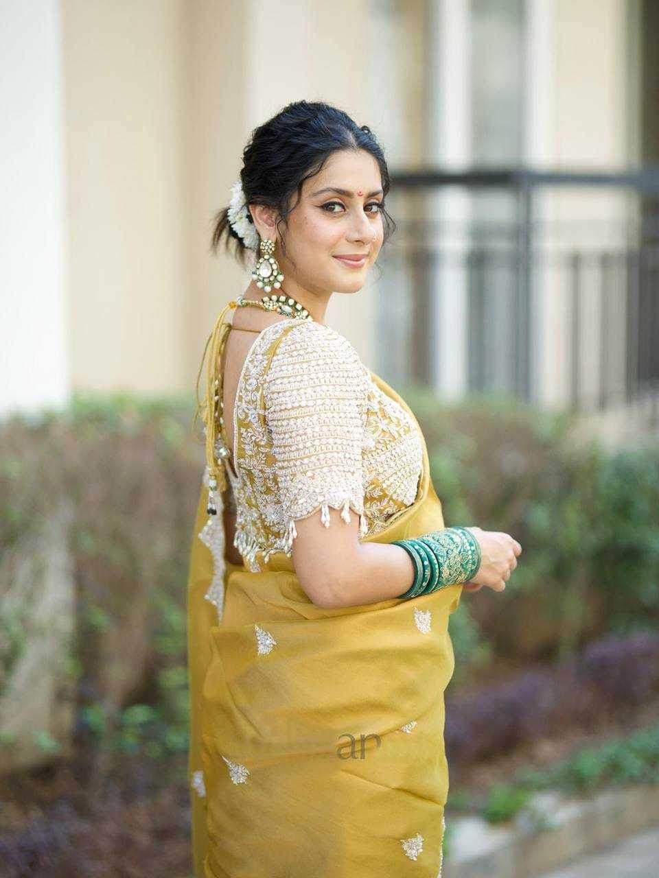 Tabby Silk Embroidered Saree - MYLUXURY LANE ENTERPRISE