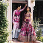 Tabby Silk Zari Work Sequins Lehenga With Cancan - MYLUXURY LANE ENTERPRISE