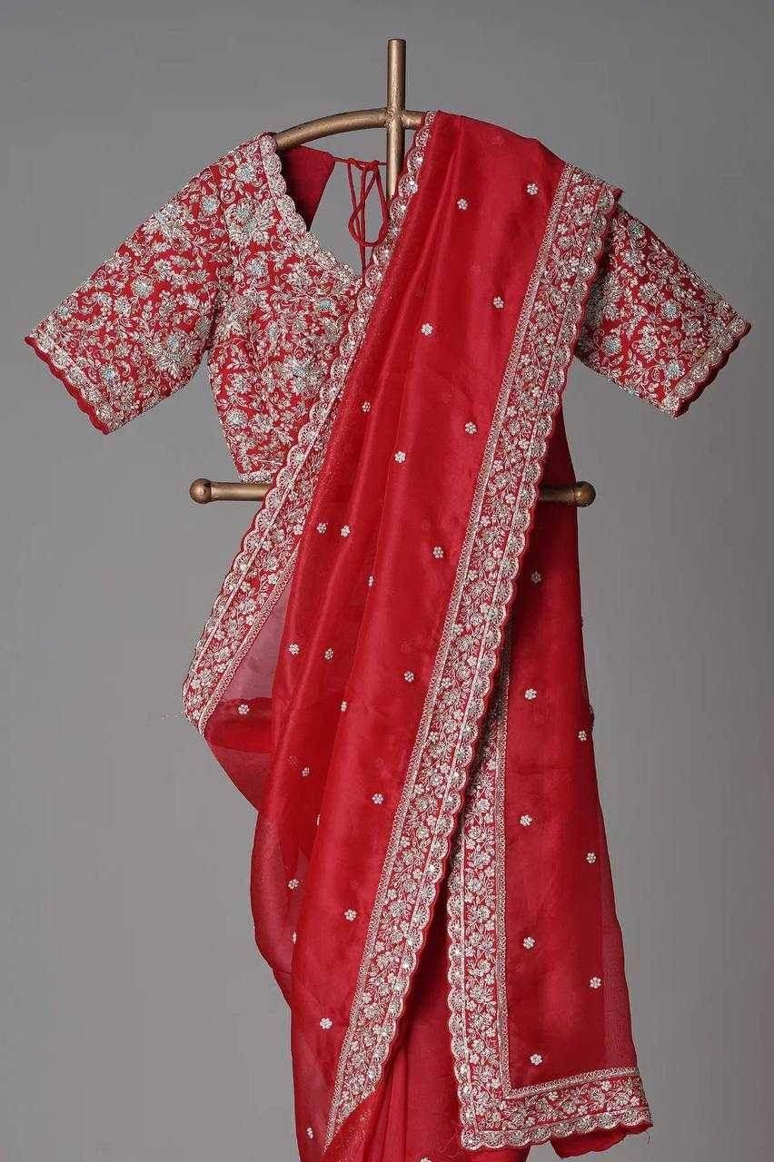 Tabby Silk Designer Saree Outfits - MYLUXURY LANE ENTERPRISE