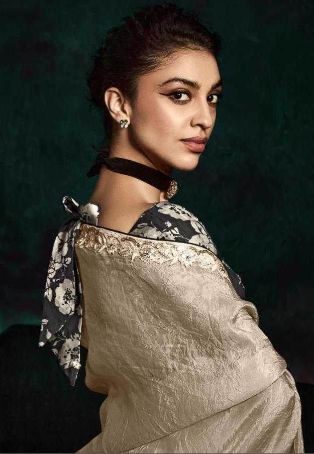 Tissue Embroidered Saree - MYLUXURY LANE ENTERPRISE