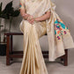 Tissue Designer Zari Border Sarees - MYLUXURY LANE ENTERPRISE