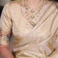 Tissue Designer Zari Border Sarees - MYLUXURY LANE ENTERPRISE