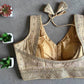 Tissue Readymade Sequence Embroidery Blouse - MYLUXURY LANE ENTERPRISE