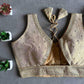 Tissue Readymade Sequence Embroidery Blouse - MYLUXURY LANE ENTERPRISE