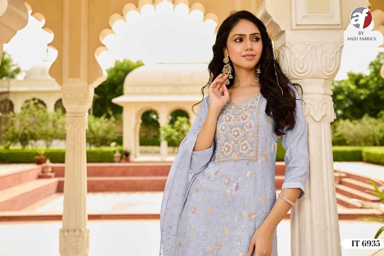Tissue Embroidered Suits - MYLUXURY LANE ENTERPRISE