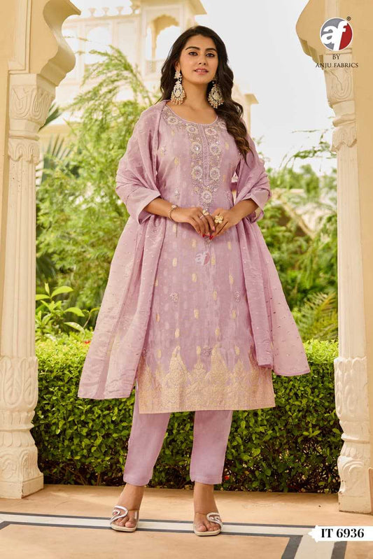 Tissue Embroidered Suits