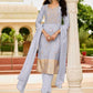 Tissue Embroidered Suits - MYLUXURY LANE ENTERPRISE