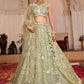Tissue Embroidered Lehenga - MYLUXURY LANE ENTERPRISE