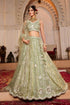 Tissue Embroidered Lehenga - MYLUXURY LANE ENTERPRISE