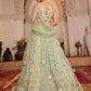 Tissue Embroidered Lehenga - MYLUXURY LANE ENTERPRISE